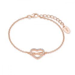   s.Oliver ékszer Női karkötő ezüst rosegold szív/Infinity 2020990