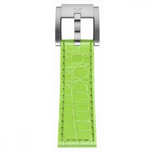 TW Marc Coblen Edition Uhrenband karkötő bőr / Auswahl világoszöld Kapcsoló ezüst