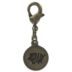  Konplott nyaklánc kiegészítő medál Zodiac malac/Schweine réz/ezüst