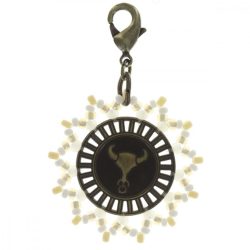   Konplott nyaklánc kiegészítő medál Zodiac Taurus/Stier M réz/ezüst