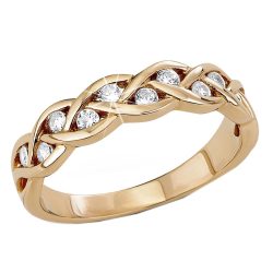   s.Oliver ékszer Női gyűrű ezüst 925 rosegold cirkónia SO1007 54 (17.2 mm Ø)