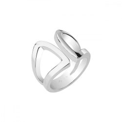   Joop Női gyűrű nemesacél ezüst MODERN alakú JPRG00010A1 57 (18.1 mm Ø)