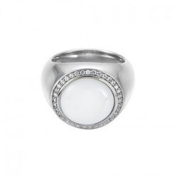   Esprit Női gyűrű ezüst cirkónia Ballroom fehér ESRG91707A1 56 (17.8 mm Ø)