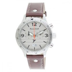   Aristo férfi Messerschmitt óra Chrono Fliegeruhr M-20-2 / BFW-M20 bőr