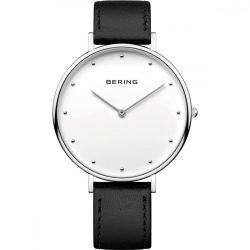   Bering Unisex férfi női óra karóra vékony klasszikus - 14839-404 bőr