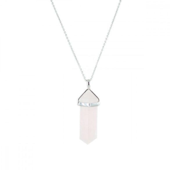 Esprit Női Lánc nyaklánc nemesacél ezüst rózsaszín kő ESNL03051A800