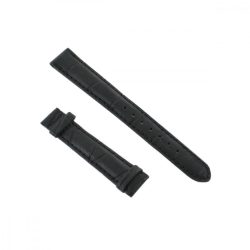 Ingersoll Ersatzband Óra Karóra bőr fekete Kroko 16 mm
