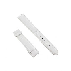 Ingersoll Ersatzband Óra Karóra bőr fehér Kroko 16 mm