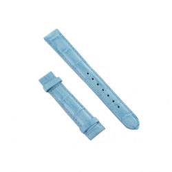 Ingersoll Ersatzband Óra Karóra bőr kék Kroko 16 mm
