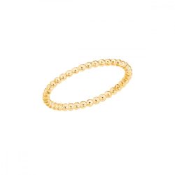  s.Oliver ékszer Női gyűrű ezüst 925 goldfarben 202613 52 (16.5 mm Ø)