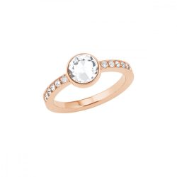  s.Oliver ékszer Női gyűrű nemesacél IP rózsa 202616 52 (16.5 mm Ø)