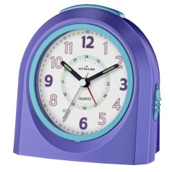   ATRIUM Wecker analóg lila A921-8 nélkül Ticken fény és Snooze