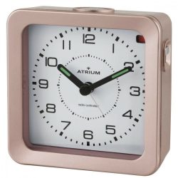   ATRIUM Wecker analóg Funkwecker A660-17 fény Snooze rosegold