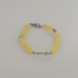   EDC by Esprit Női karkötő nemesacél Kunstperlen sárga ESBR031