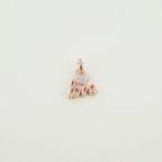   Esprit nyaklánc kiegészítő Charms gyöngy nemesacél rosegold LOVE cirkónia ESCH016