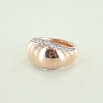 Esprit Női gyűrű ezüst rosegold cirkónia Gr.56 ESRG013