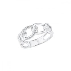  s.Oliver ékszer Női gyűrű ezüst 925 cirkónia 202850 56 (17.8 mm Ø)