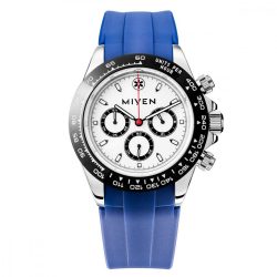   MIYEN MUNICH férfi óra Chrono Sport Racinguhr analóg Voyager 1140-21-4 kaucsuk