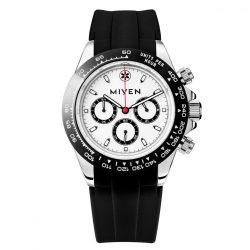   MIYEN MUNICH férfi óra Chrono Sport Racinguhr analóg Voyager 1140-21-1 kaucsuk