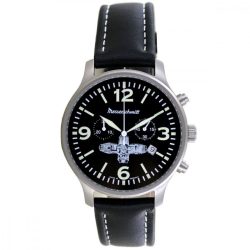   Aristo férfi Messerschmitt óra Kronográf Boxer-Chrono ME-Boxer12 bőr