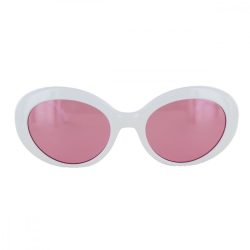 Guess Női napszemüveg GU7576-21S-55 fehér / rózsaszín