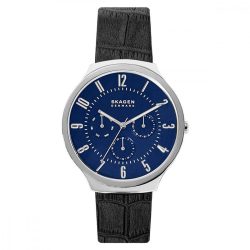 Skagen férfi óra karóra Grenen bőr SKW6535