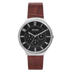 Skagen férfi óra karóra Grenen bőr SKW6536