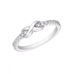   s.Oliver ékszer Női gyűrű ezüst 925 cirkónia Infinity 203496 54 (17.2 mm Ø)