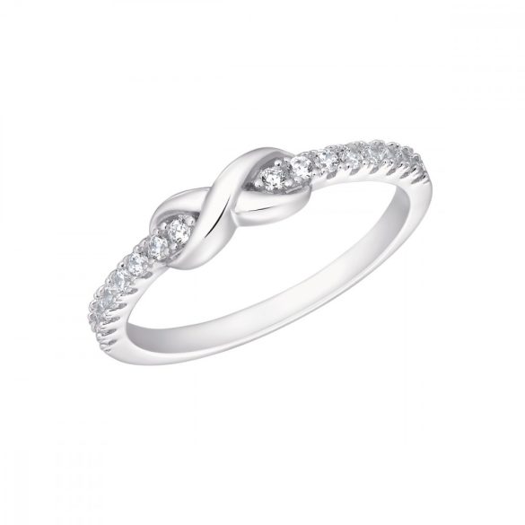 s.Oliver ékszer Női gyűrű ezüst 925 cirkónia Infinity 203496 52 (16.5 mm Ø)