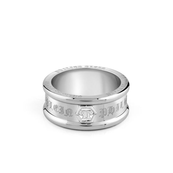 Philipp Plein férfi gyűrű nemesacél ezüst GOTHIC nap PJTEA01R 60 (19.1 mm Ø)