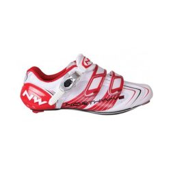   Schuhe Northwave Evolution SBS Road 2012/13 fehér/piros Gr.43