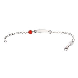   Scout Gyerek ID-karkötő Gravur Kinderarmband szív 260204100