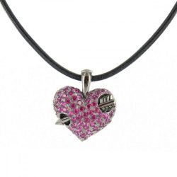   Heartbreaker by Drachenfels Női ezüst nyaklánc kiegészítő Lánc LD AT 52 RE-B