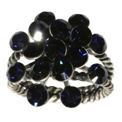 Konplott gyűrű Magic Fireball kék sötét-indigo