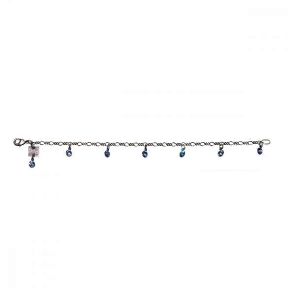 Konplott karkötő Tutui Collection fényes kék zafír ezüst