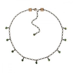   Konplott Lánc nyaklánc Tutui Collection zöld peridot ezüst
