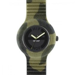 Hip Hop óra karóra Silikonuhr Camouflage kicsi HWU0364