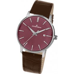 JACQUES LEMANS férfi barna Quartz óra karóra 1-213E