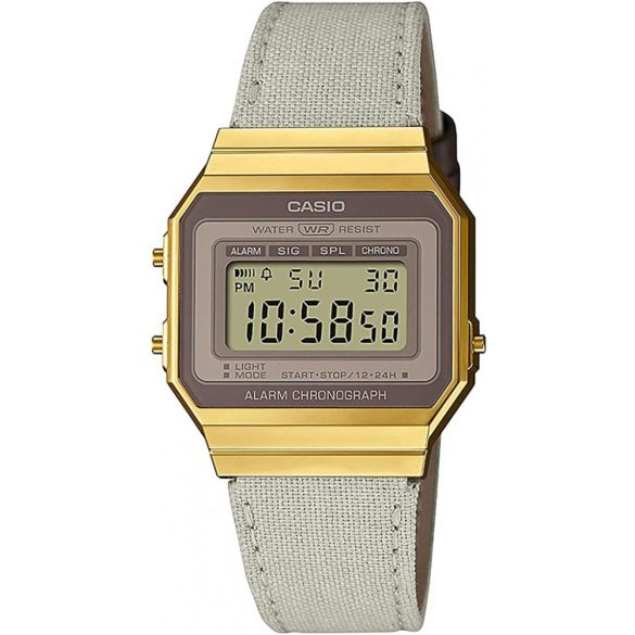 CASIO férfi bézs Quartz óra karóra A700WEGL-7AEF