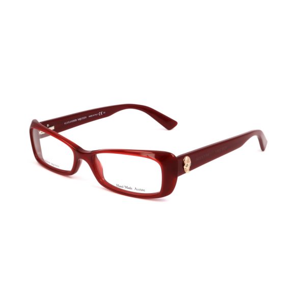 ALEXANDER MCQUEEN női bordó szemüvegkeret szemüvegkeret AMQ4184E5B