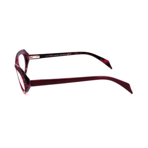ALEXANDER MCQUEEN női piros és rózsaszín barna szemüvegkeret szemüvegkeret AMQ41992JC
