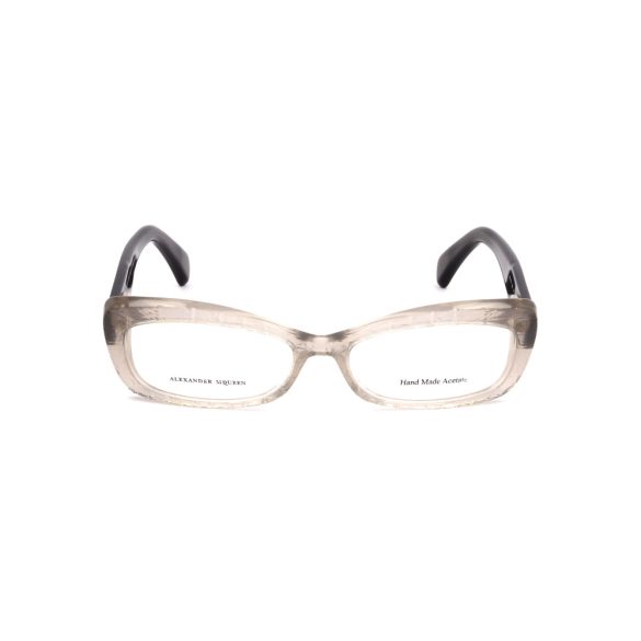 ALEXANDER MCQUEEN női bézs és szürke szemüvegkeret szemüvegkeret AMQ4203K6M