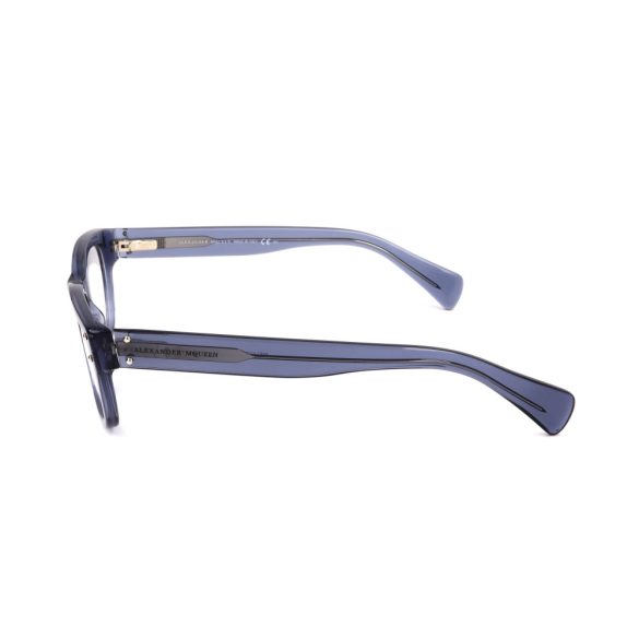ALEXANDER MCQUEEN Unisex férfi női átlátszó kék szemüvegkeret szemüvegkeret AMQ4223BMP