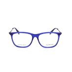   ALEXANDER MCQUEEN Unisex férfi női matt kék és ruténium szürke szemüvegkeret szemüvegkeret AMQ4279FTB