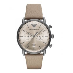 ARMANI férfi barna Quartz óra karóra AR11107