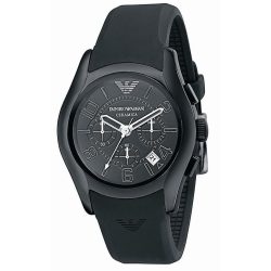 ARMANI férfi fekete QUARZT óra karóra AR1430