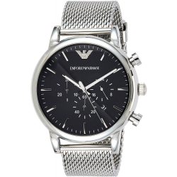 ARMANI férfi ezüst Quartz óra karóra AR1808