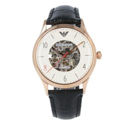ARMANI férfi fekete automata óra karóra AR1924