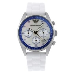 ARMANI férfi fehér Quartz óra karóra AR5884