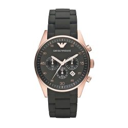 ARMANI férfi ezüst Quartz óra karóra AR5905